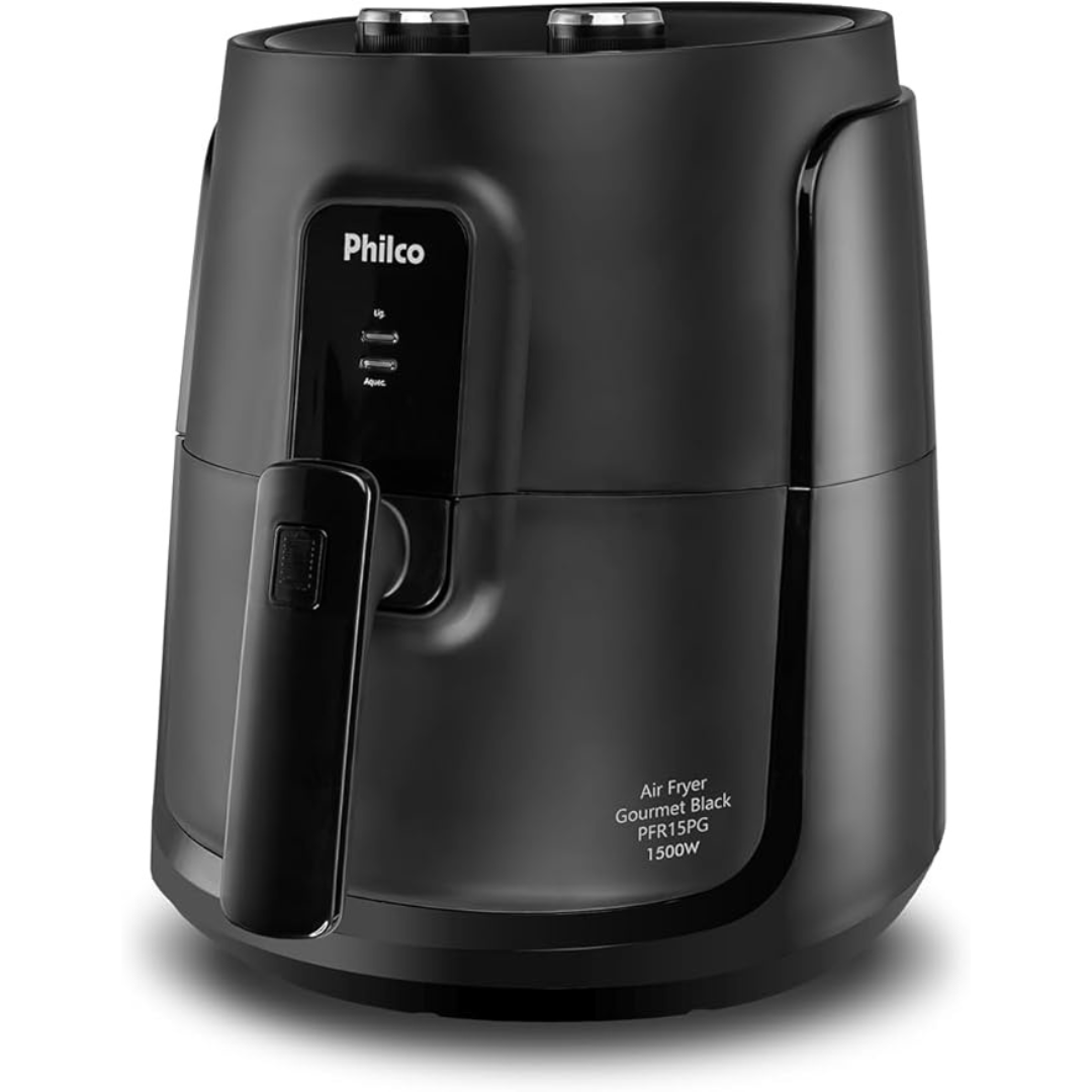 Super Kit Culinário Moderno - Air Fryer Philco + Utensílios de silicone + Forma de Silicone + Livro de Receitas